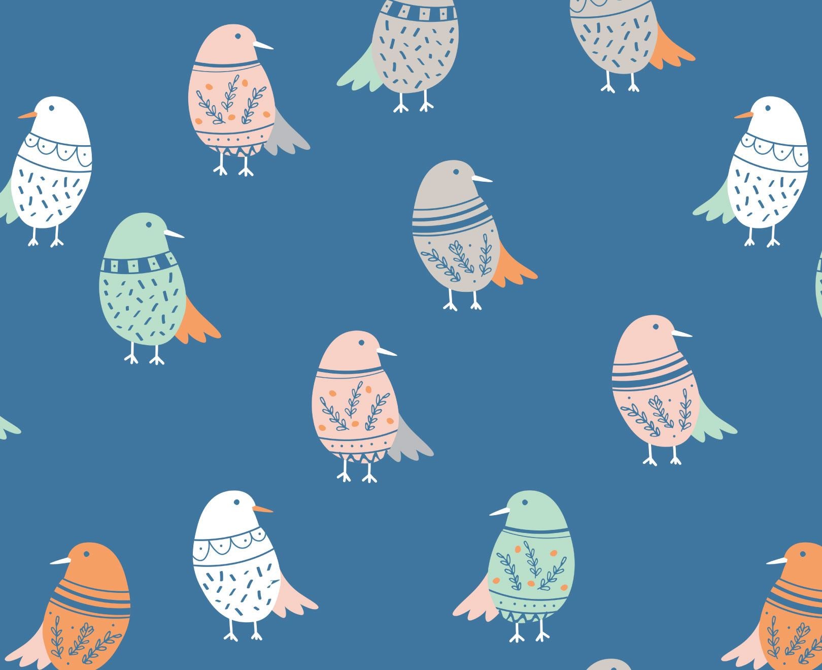 Harvest Birdies Wallpaper