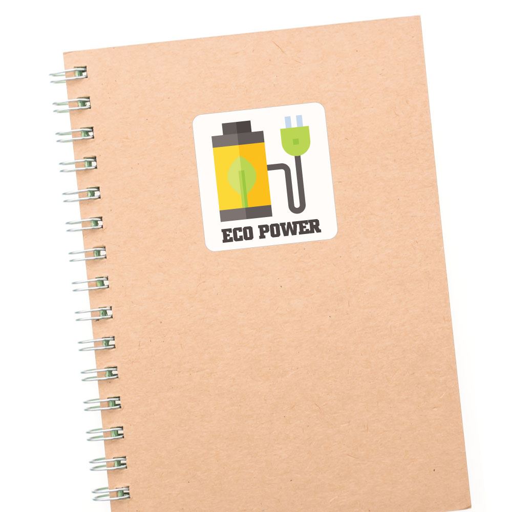 Eco Power Sticker Decal