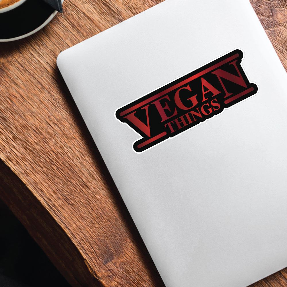 Vegan Things Sticker Decal