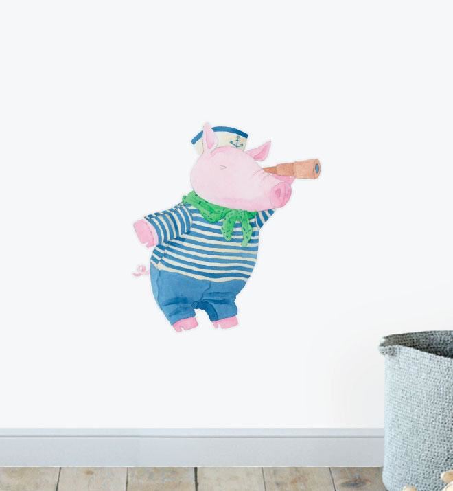 Bjorn the Sailor Looking Glass