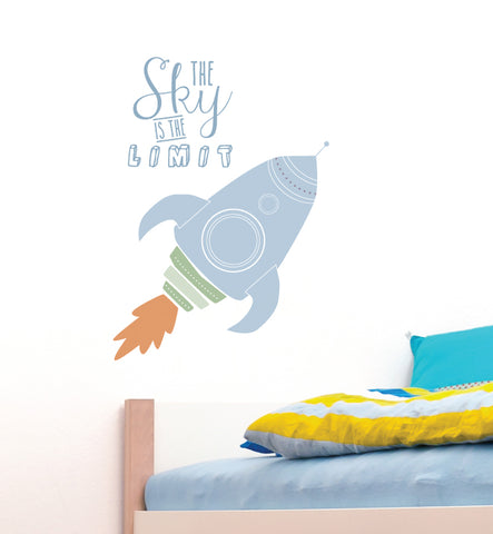 The Sky is the Limit Wall Sticker