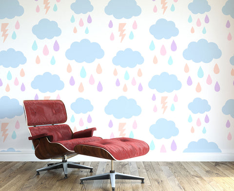 Rainy Day Wall Mural