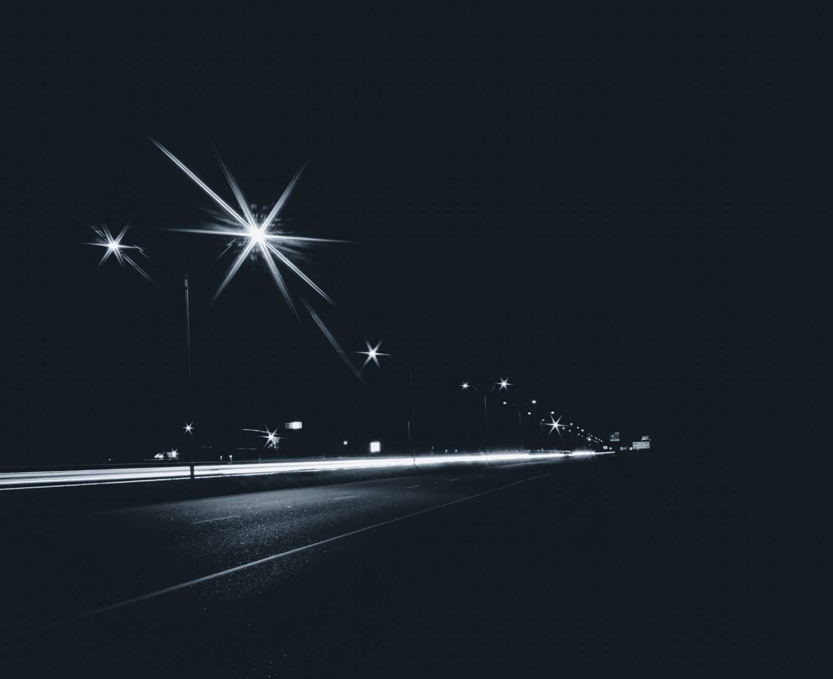 Freeway At Night
