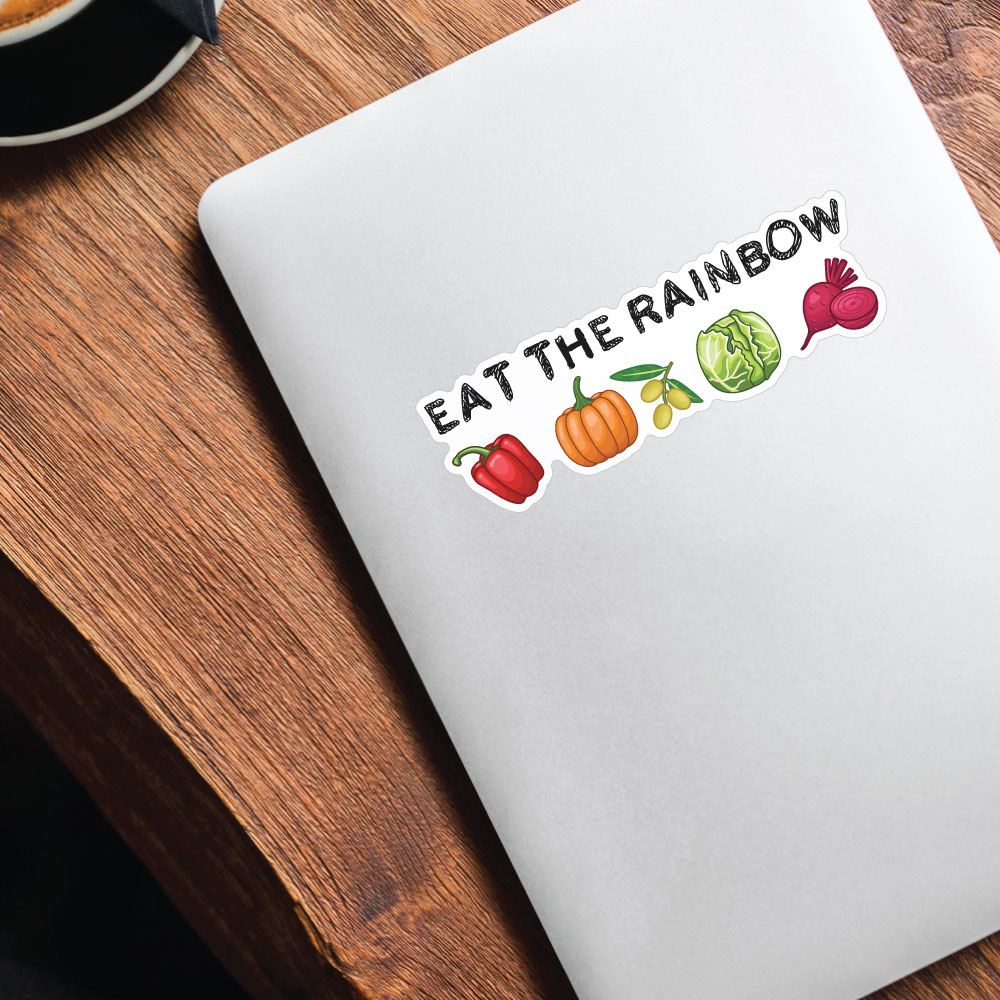 Eat The Rainbow Sticker Decal