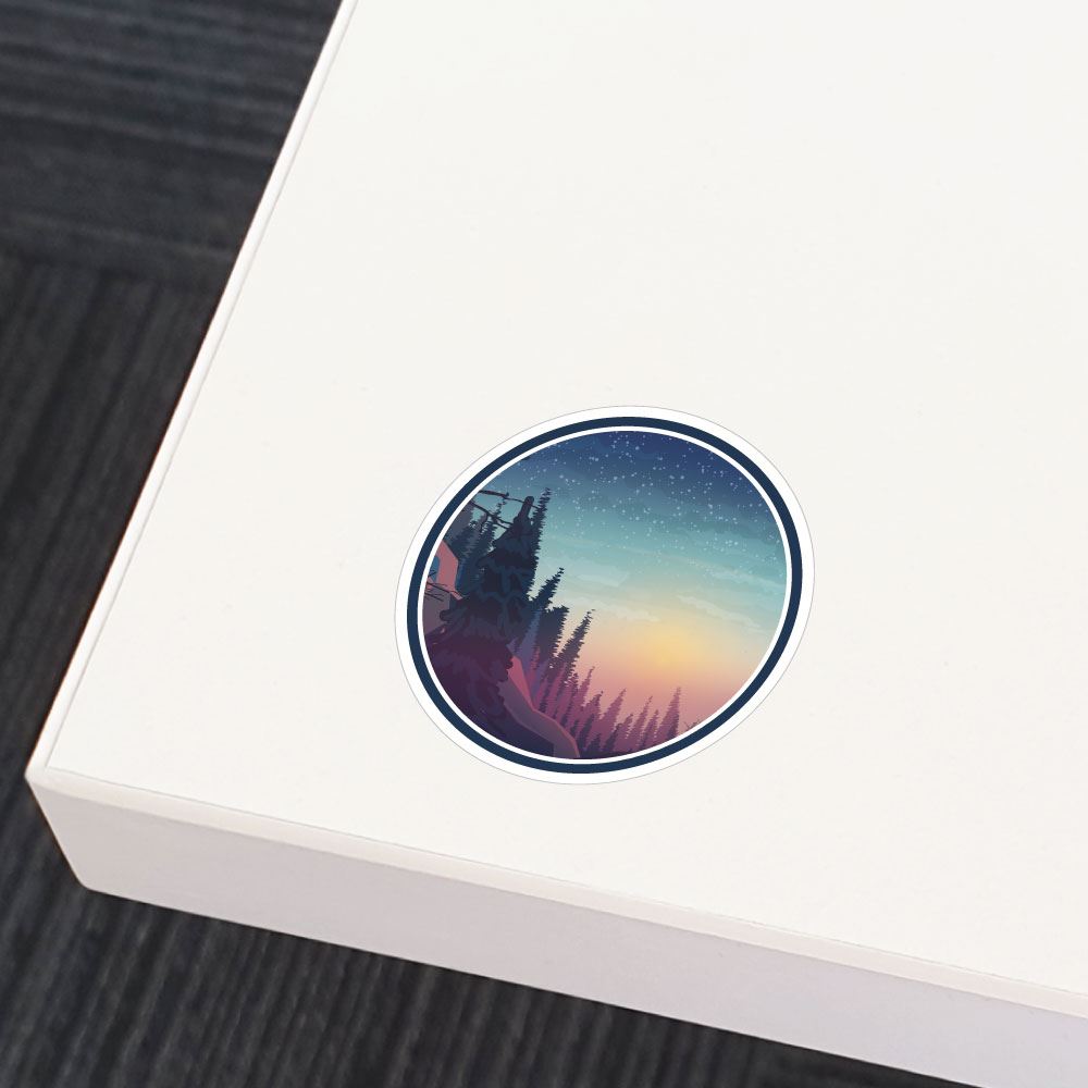 Nature Landscape Sticker Decal
