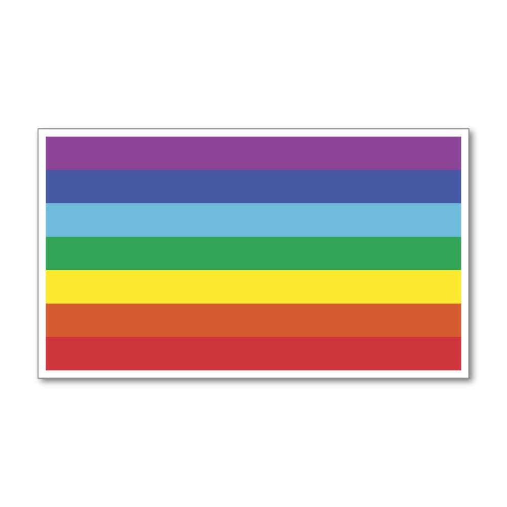 Peace Flag Sticker Decal