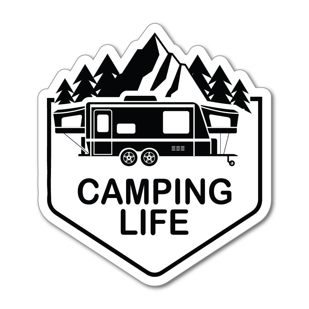 Camping Sticker Decal