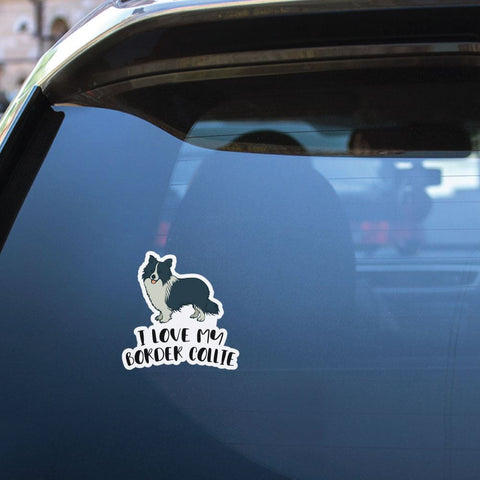 Border Collie Sticker Decal