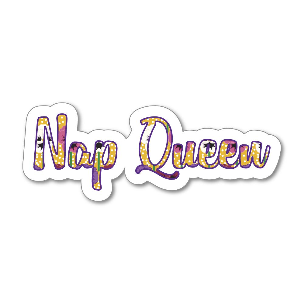 Nap Queen Sticker Decal