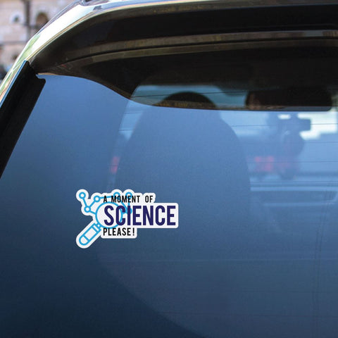 Science Please  Sticker Decal