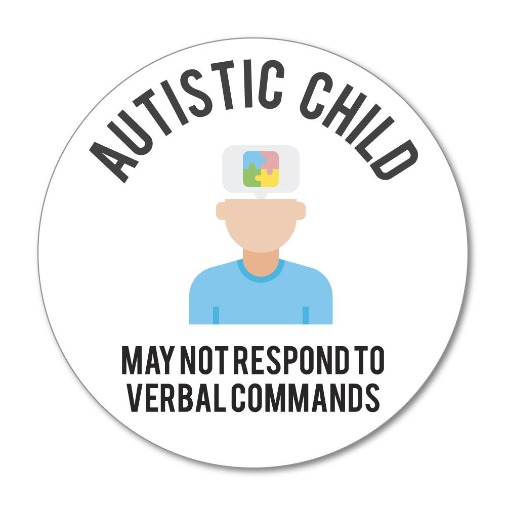 Autistic Child Sticker Decal