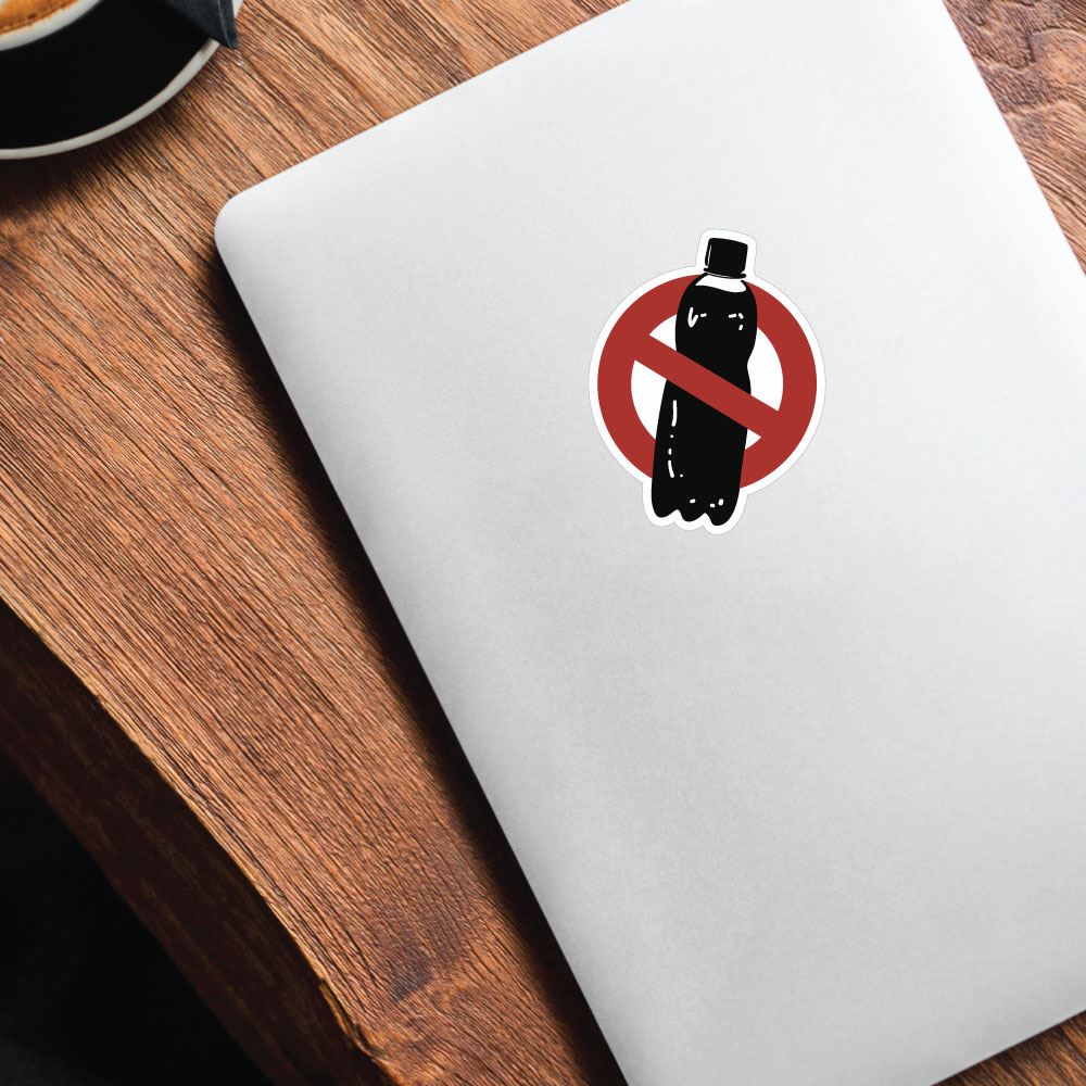 No Plastic Sticker Decal