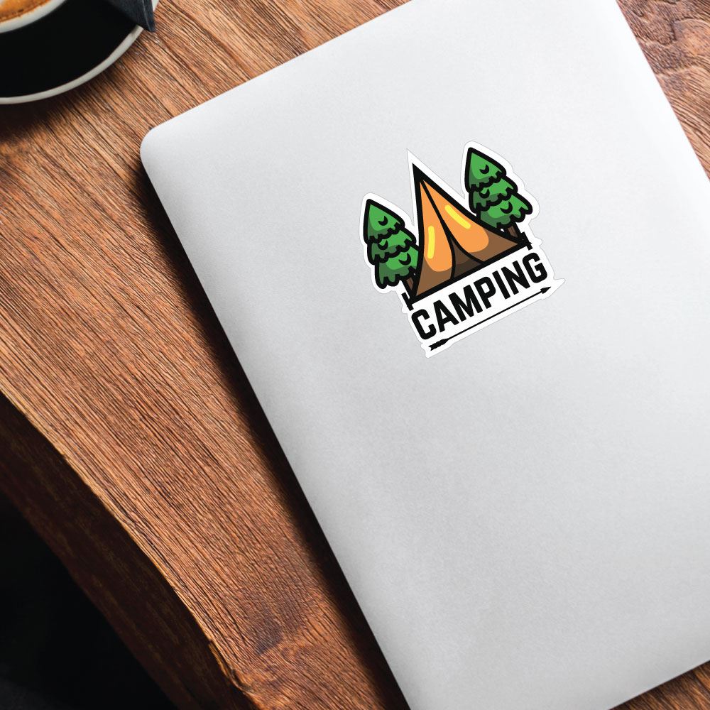 Camping Sticker Decal