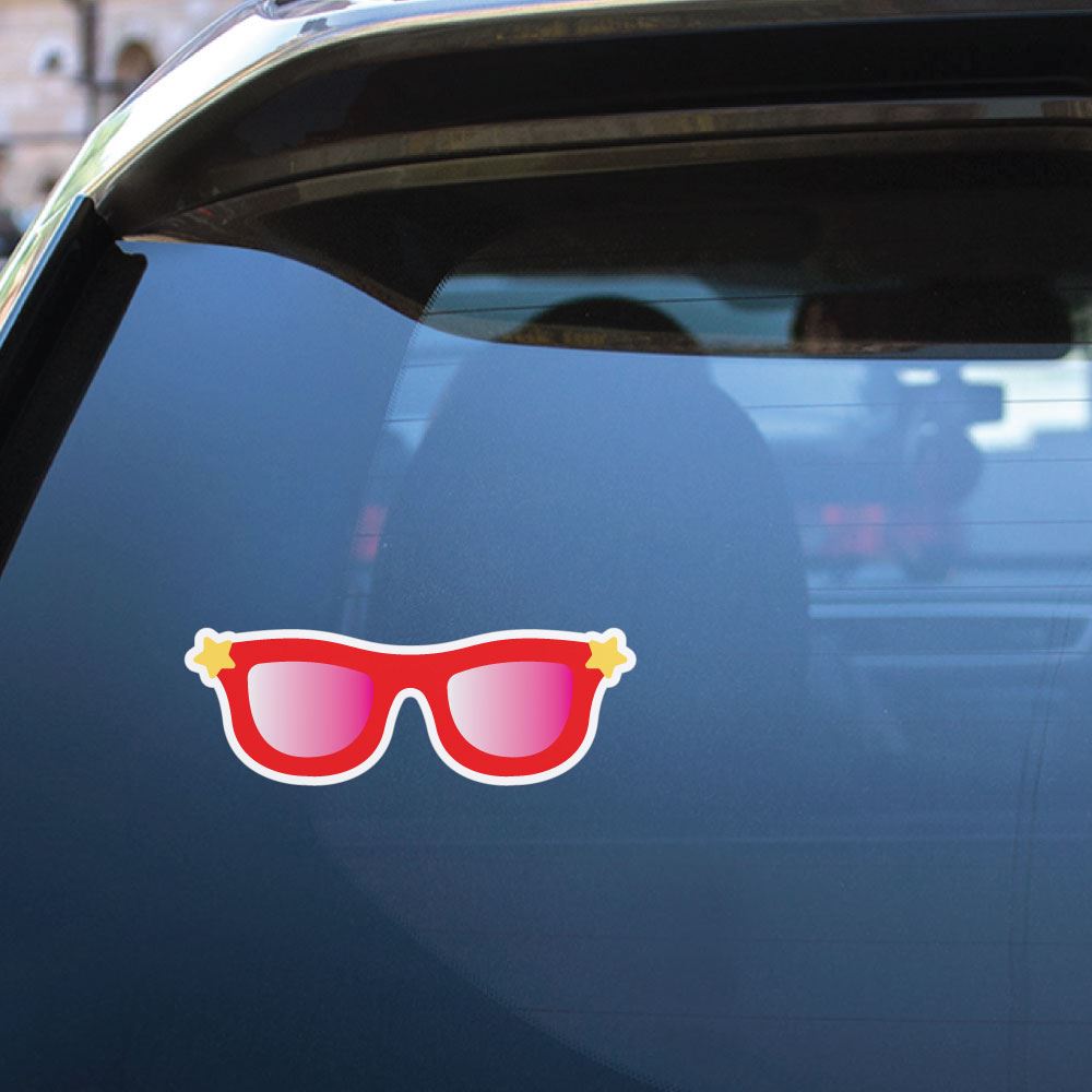 Sunglasses Sticker Decal