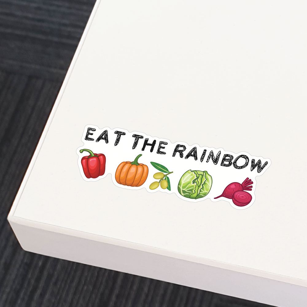 Eat The Rainbow Sticker Decal