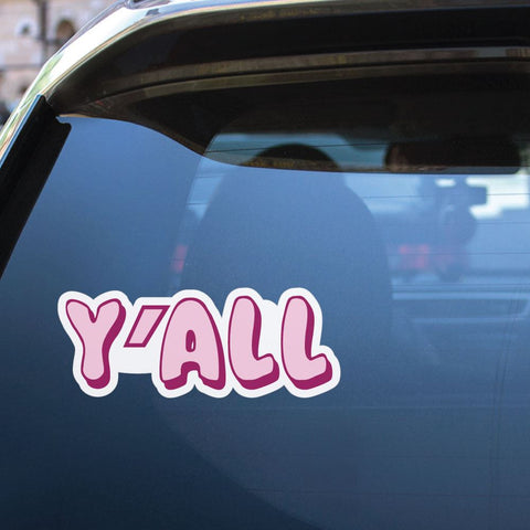 Country Girl Yall Usa America Sticker Decal