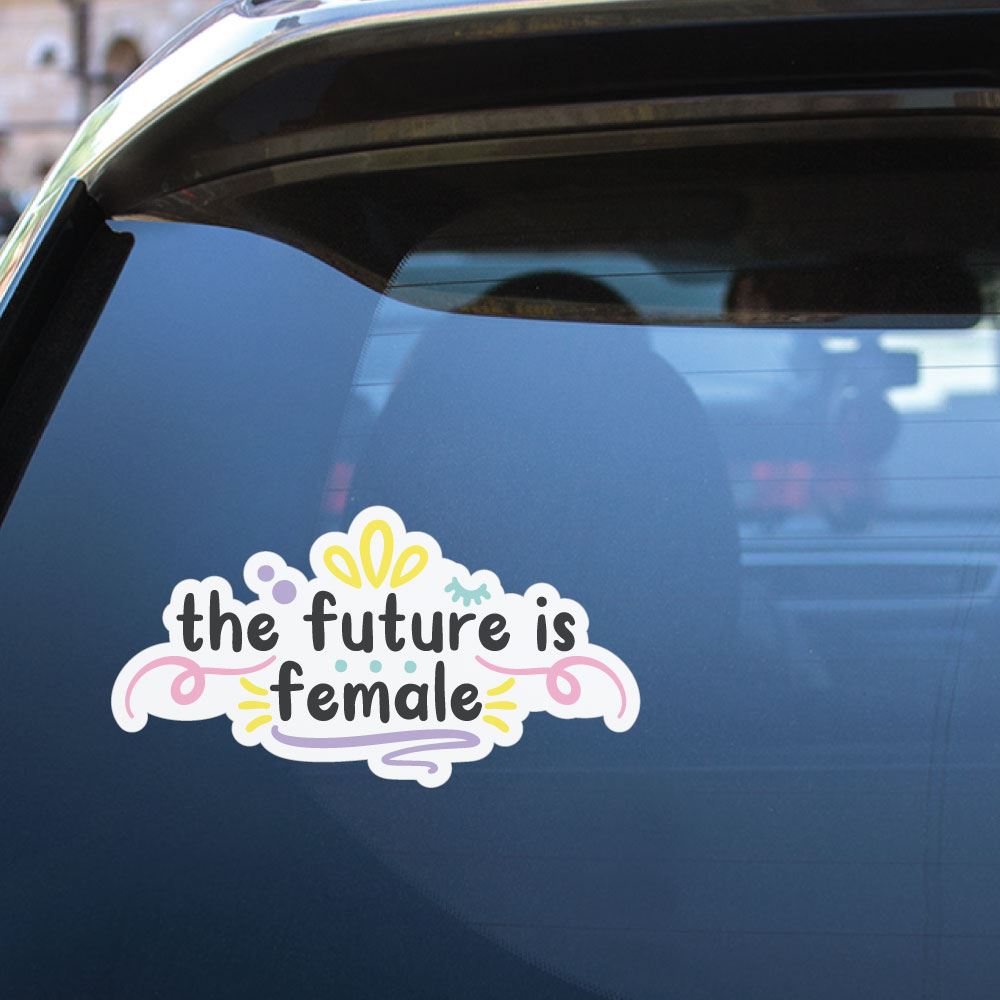 Female Future Sticker Decal