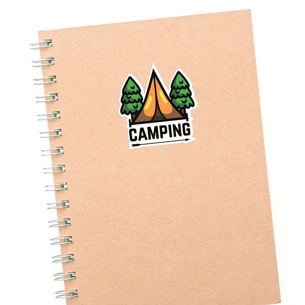 Camping Sticker Decal