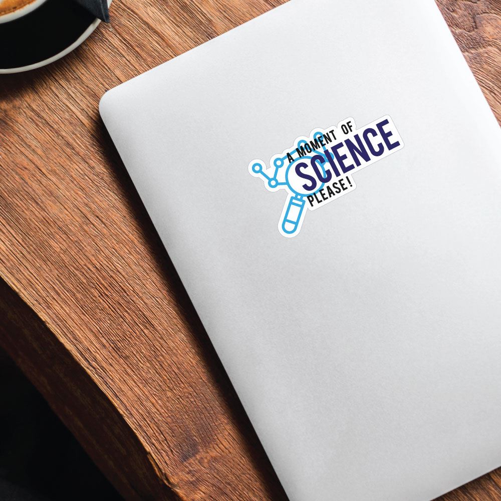 Science Please  Sticker Decal