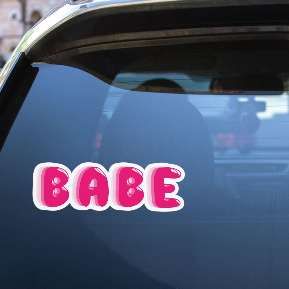 Babe Sticker Decal