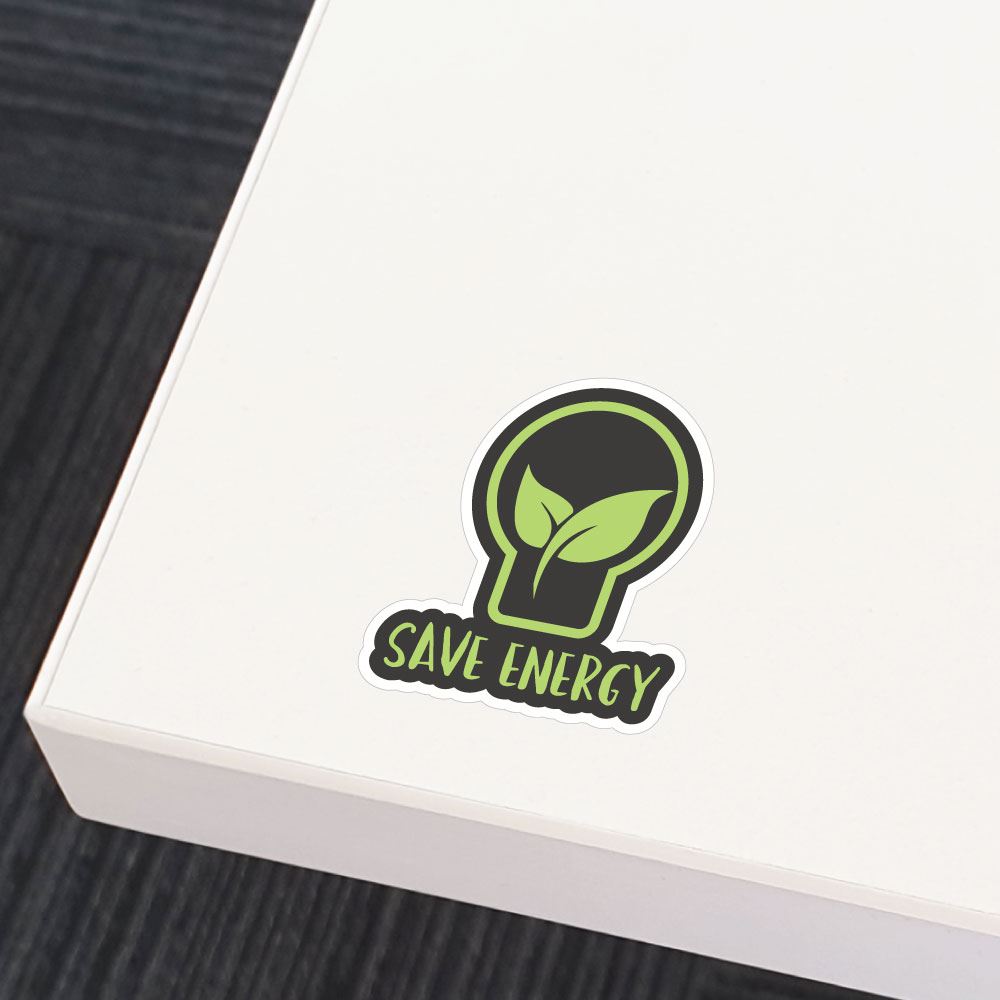 Save Energy Sticker Decal