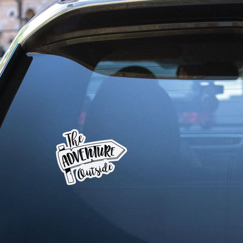 The Adventure Outside Sticker Decal