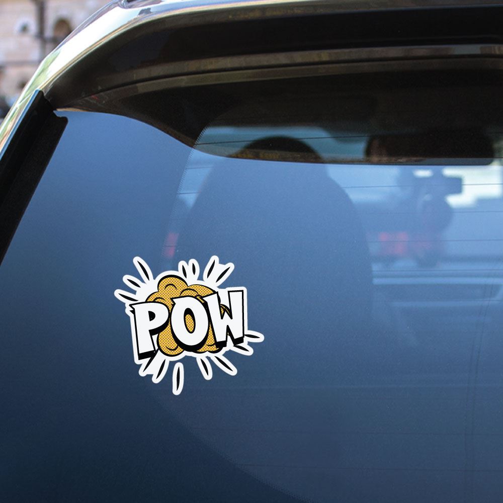 Pow Sticker Decal