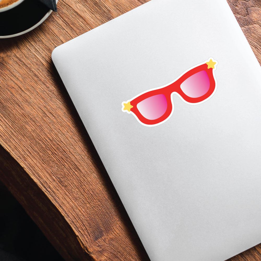 Sunglasses Sticker Decal