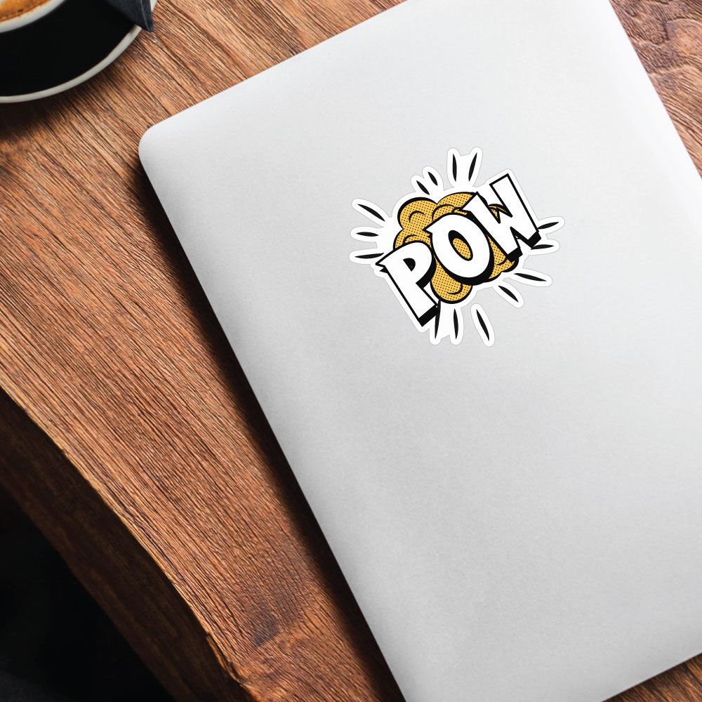 Pow Sticker Decal