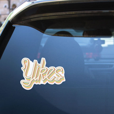 Yikes Sticker Decal