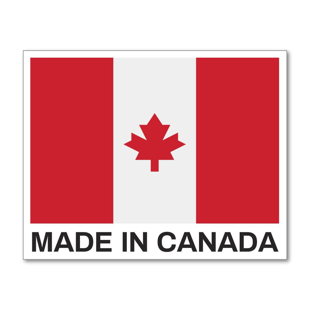 Made In Canada Sticker Decal | Travel Stickers - Little Sticker Boy