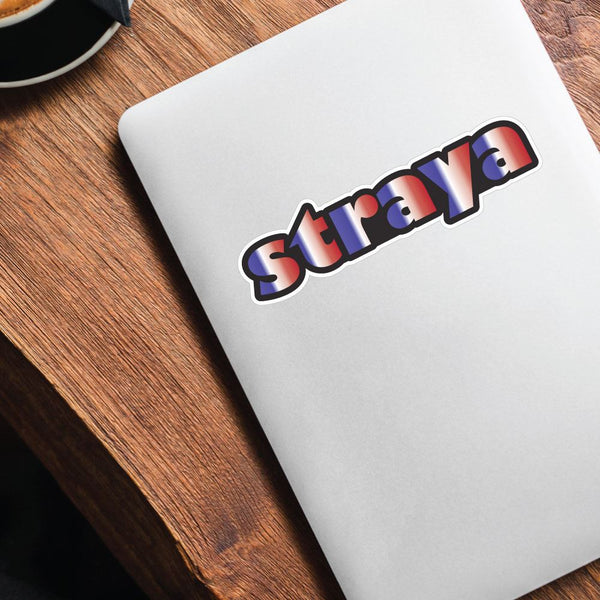 Strya Packet Straya Sticker Decal | Travel Stickers - Little Sticker Boy