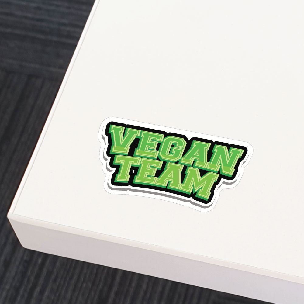 Vegan Team Sticker Decal