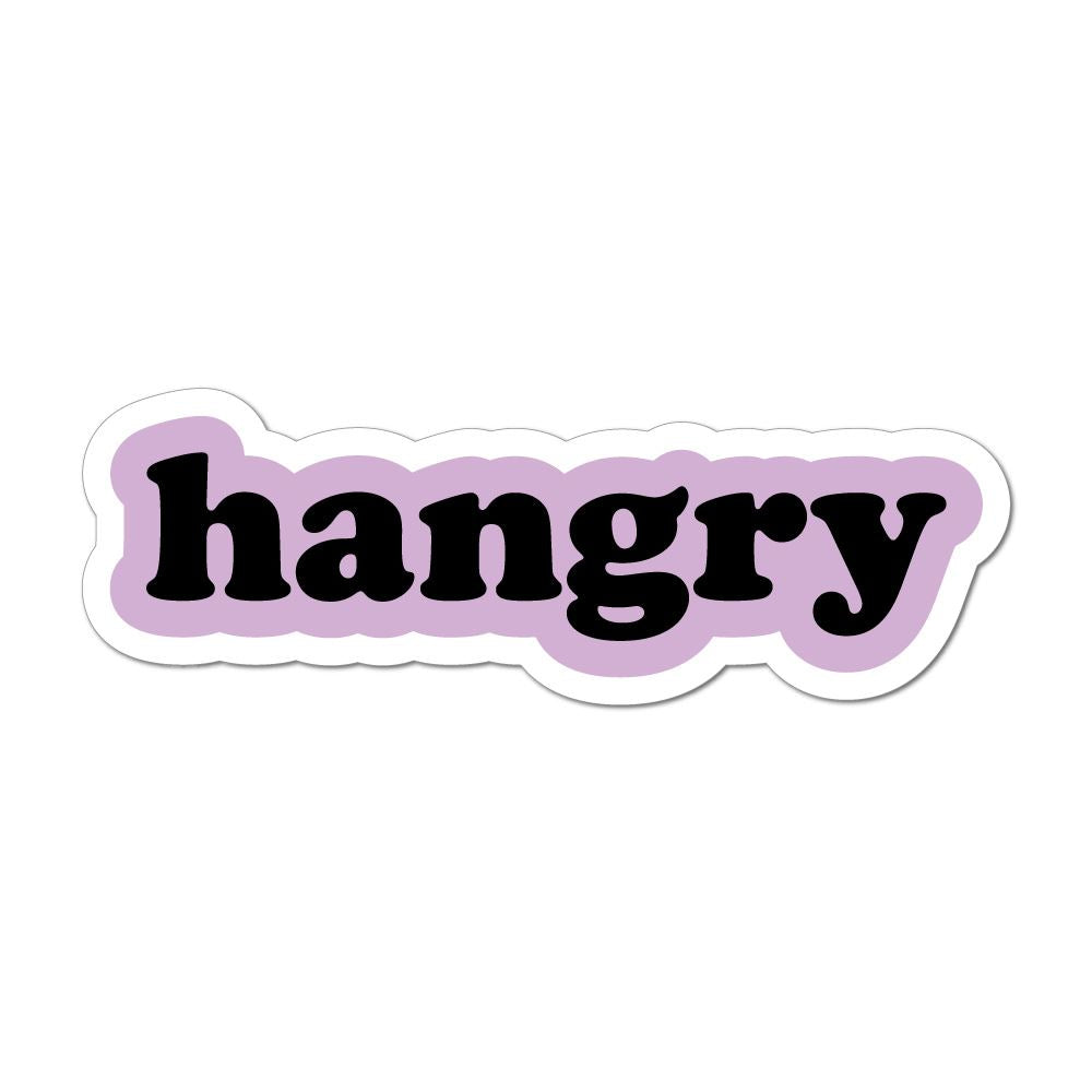 Hangry Car Sticker Decal