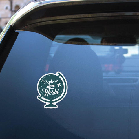 Explore World Sticker Decal