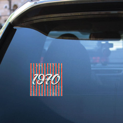 1970 Sticker Decal