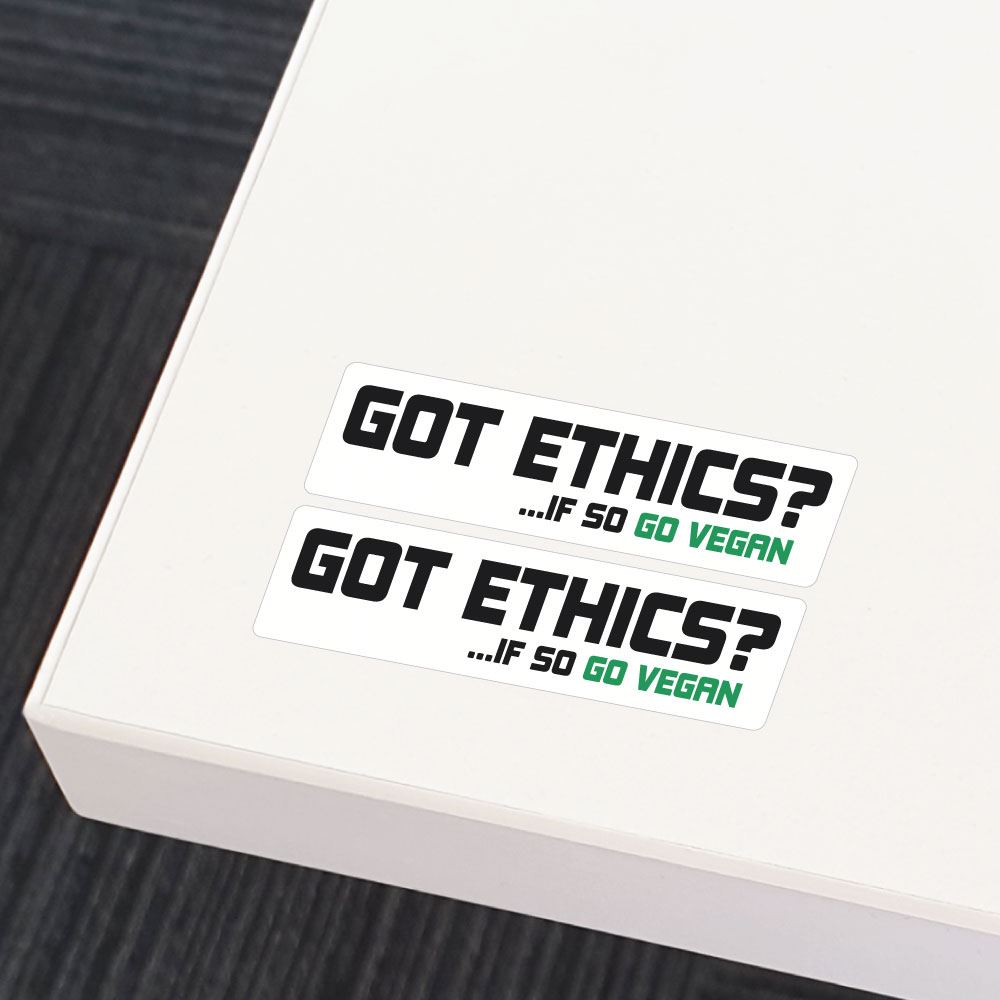 2X Got Ethics Sticker Decal