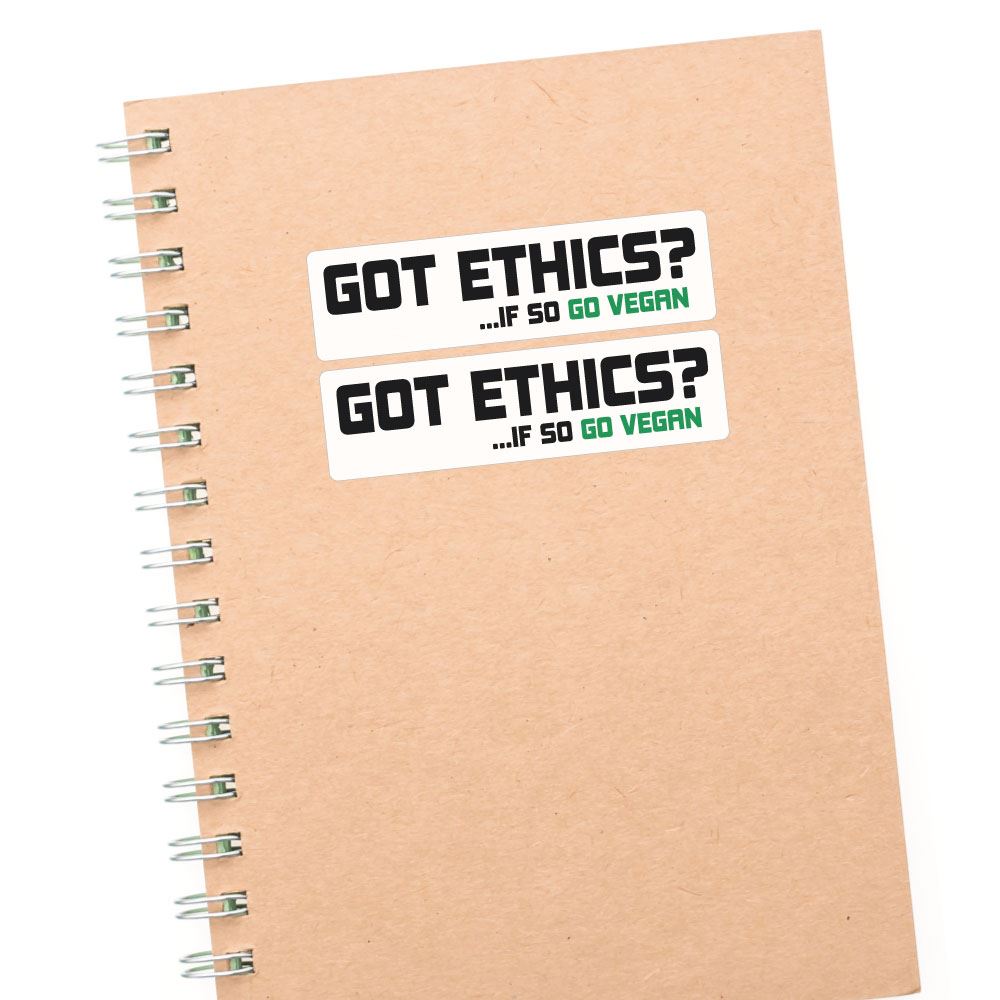 2X Got Ethics Sticker Decal
