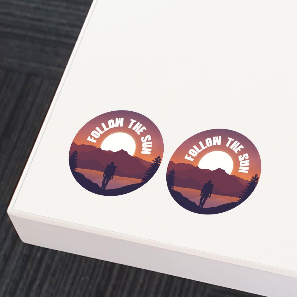 2X Follow Where The Sun Goes Sticker Decal