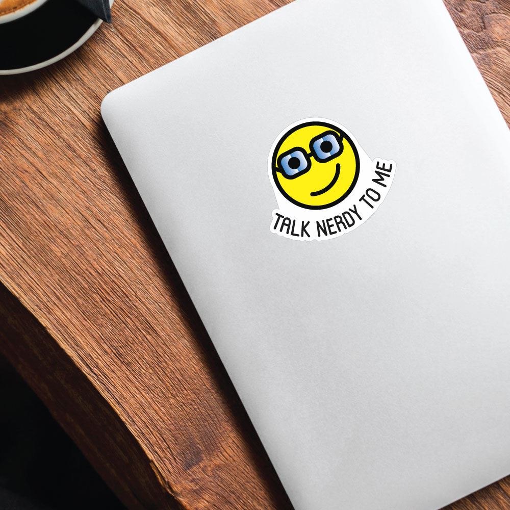 Nerdy To Me Sticker Decal