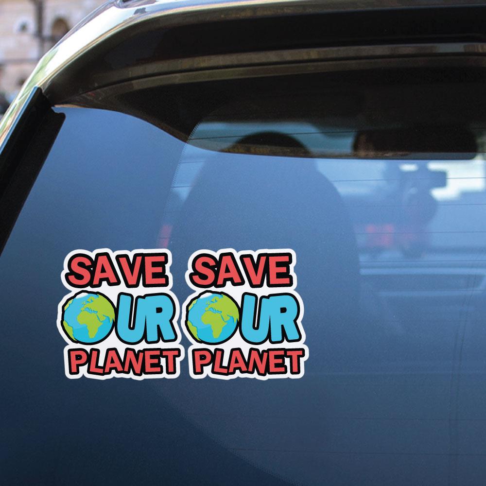 Make Earth Happy Again Sticker Decal
