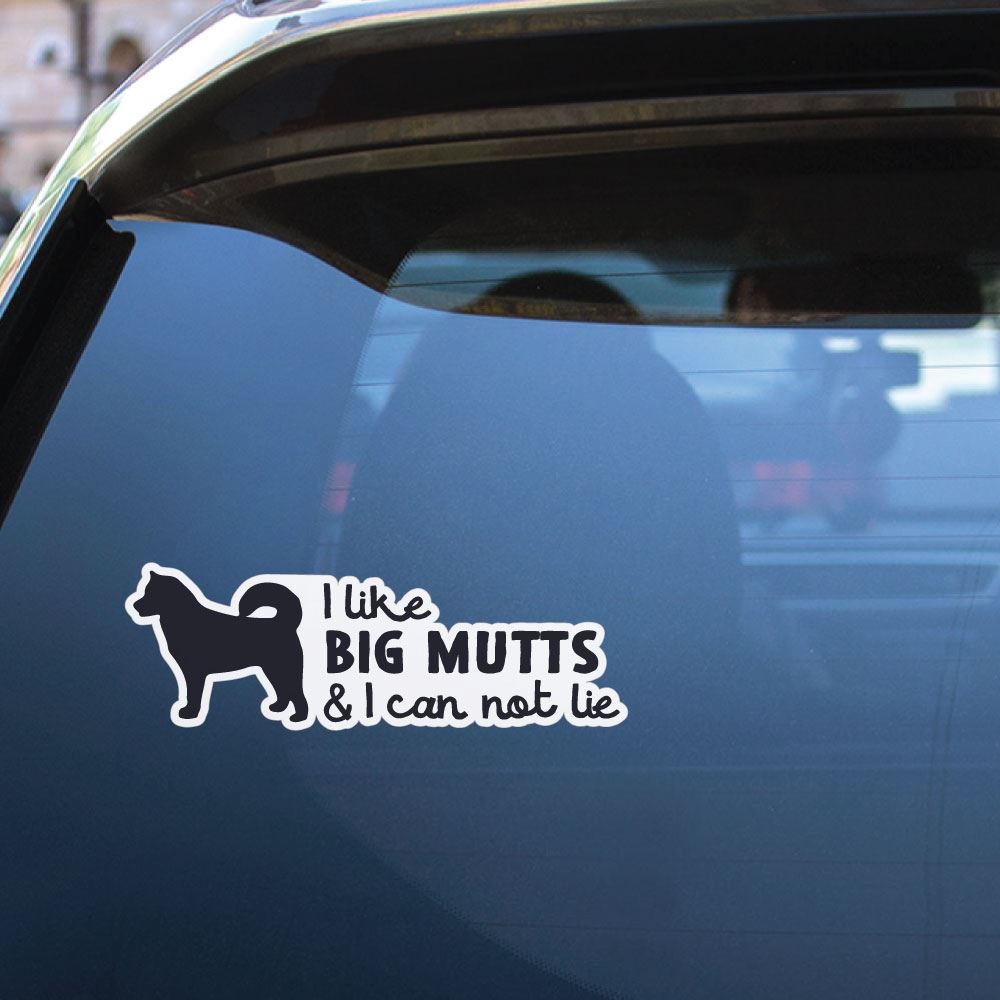 Big Mutts Sticker Decal