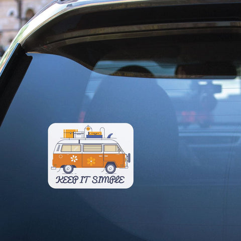 Keep It Simple Sticker Decal