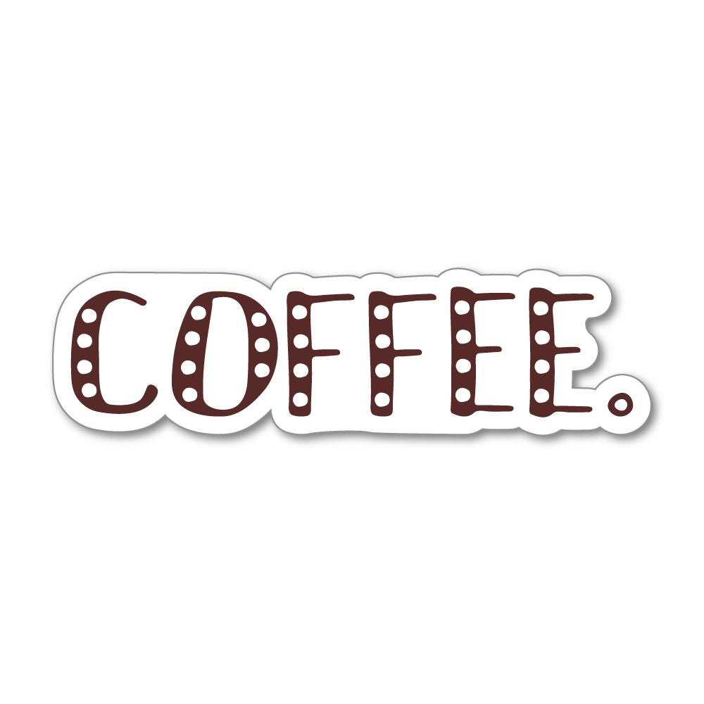 Coffee Sticker Decal