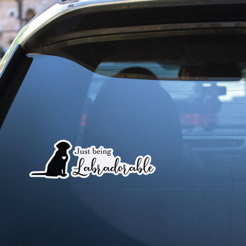Labradorable Sticker Decal