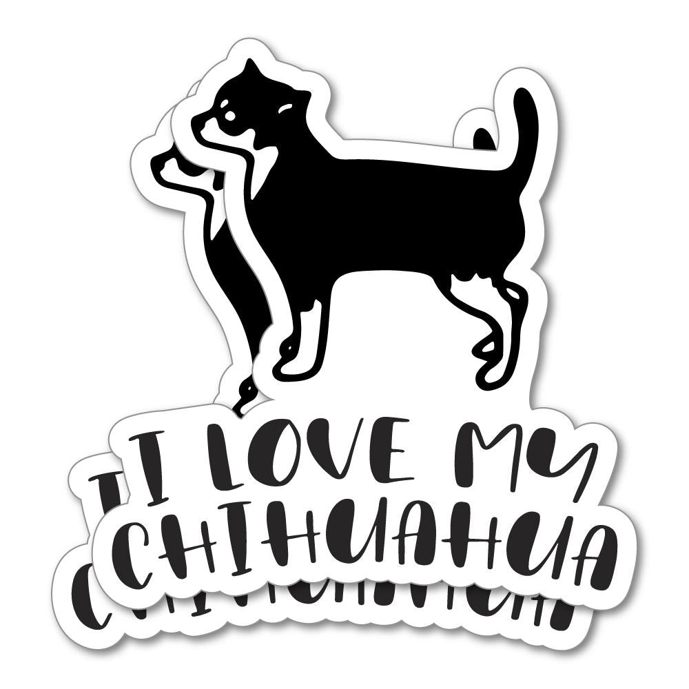 2X Chihuahua Sticker Decal