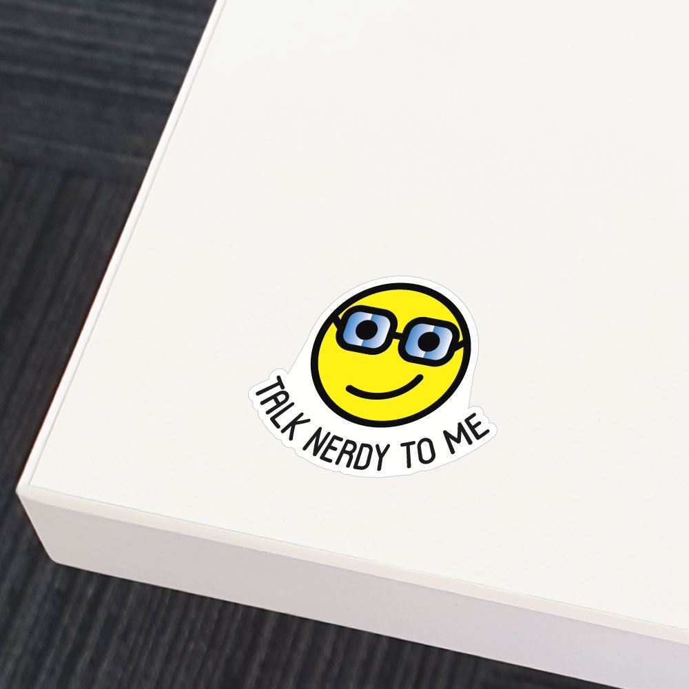 Nerdy To Me Sticker Decal