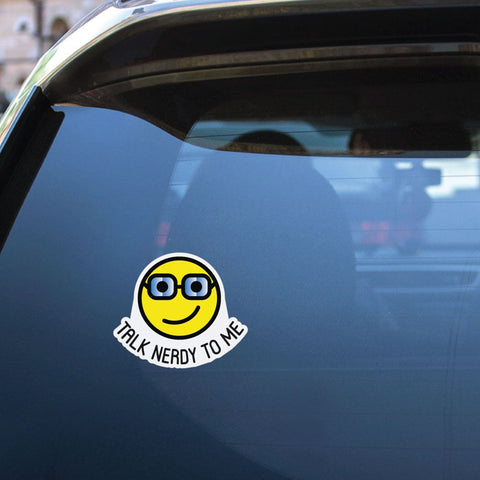 Nerdy To Me Sticker Decal