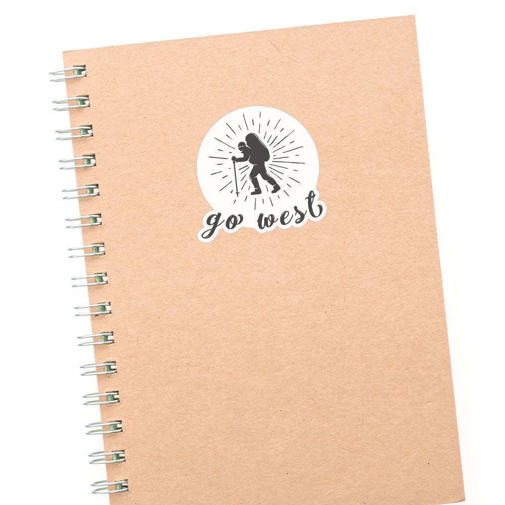 Go West Sticker Decal