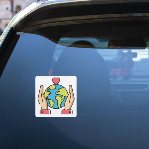 In Love With The Earth Sticker Decal